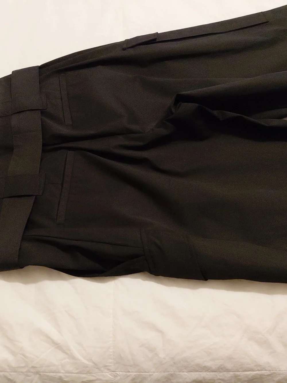 NWT IRO High waist wide leg pants Melania black Size 0